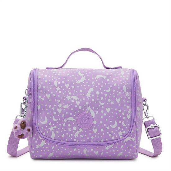 Kipling New Kichirou Printed Lunch Bag Táska Lila | HU 1935DF